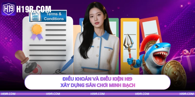 Điều khoản và điều kiện H19 xây dựng sân chơi minh bạch